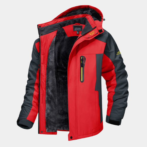 Cobalt | Vattentät Vinterjacka med Varm Fodring