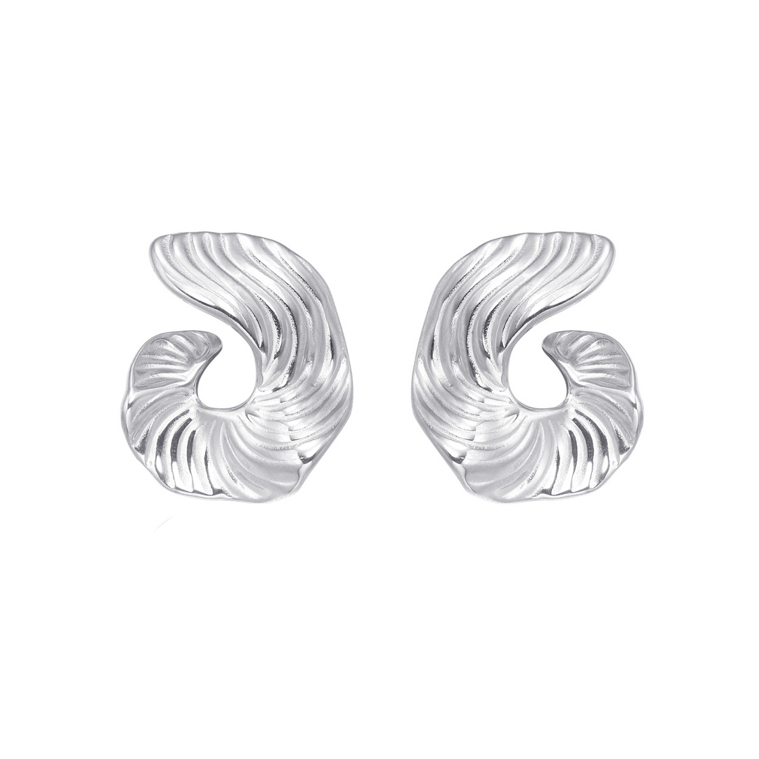 Flowing Swirl Hoops.