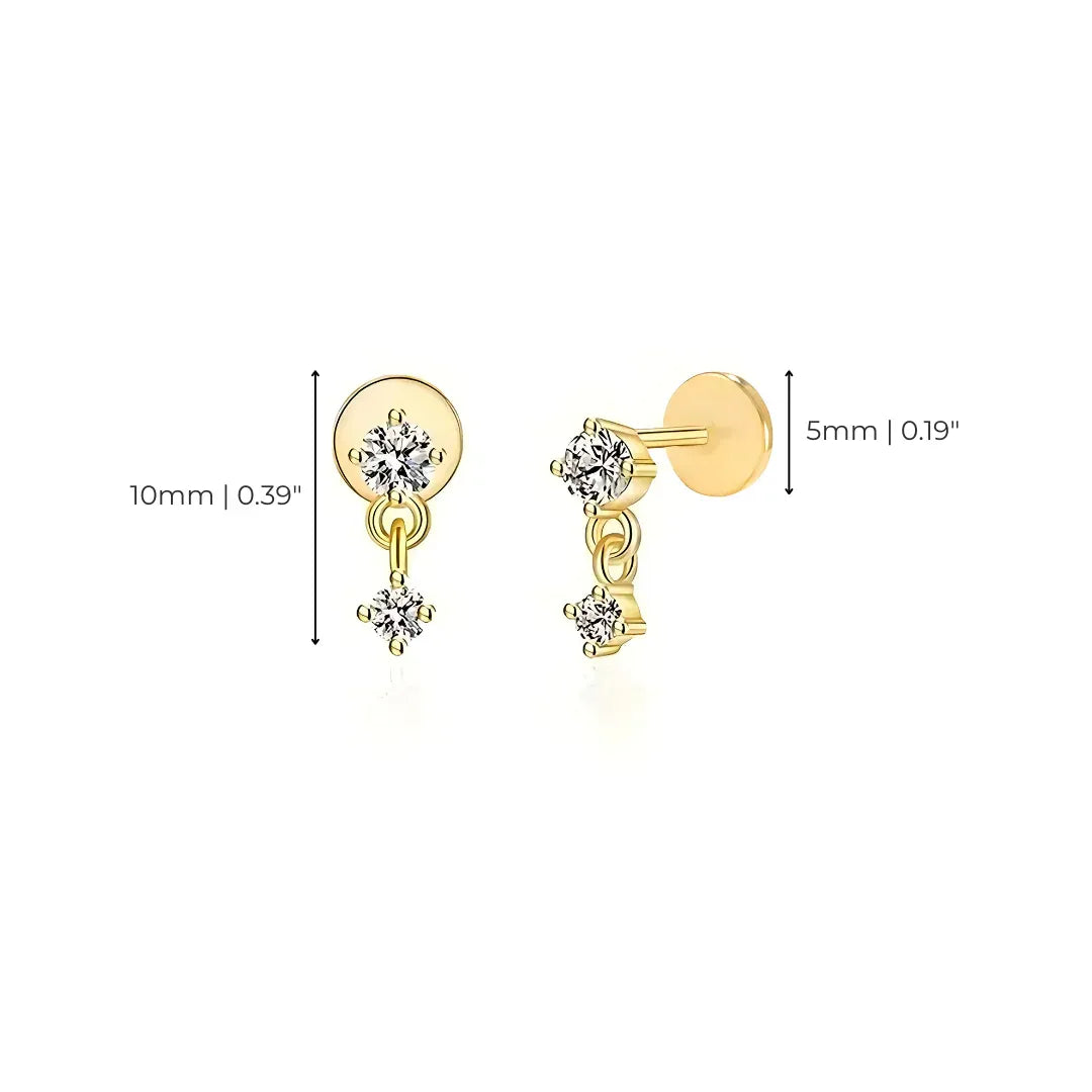 ISLA DROP EARRINGS S925